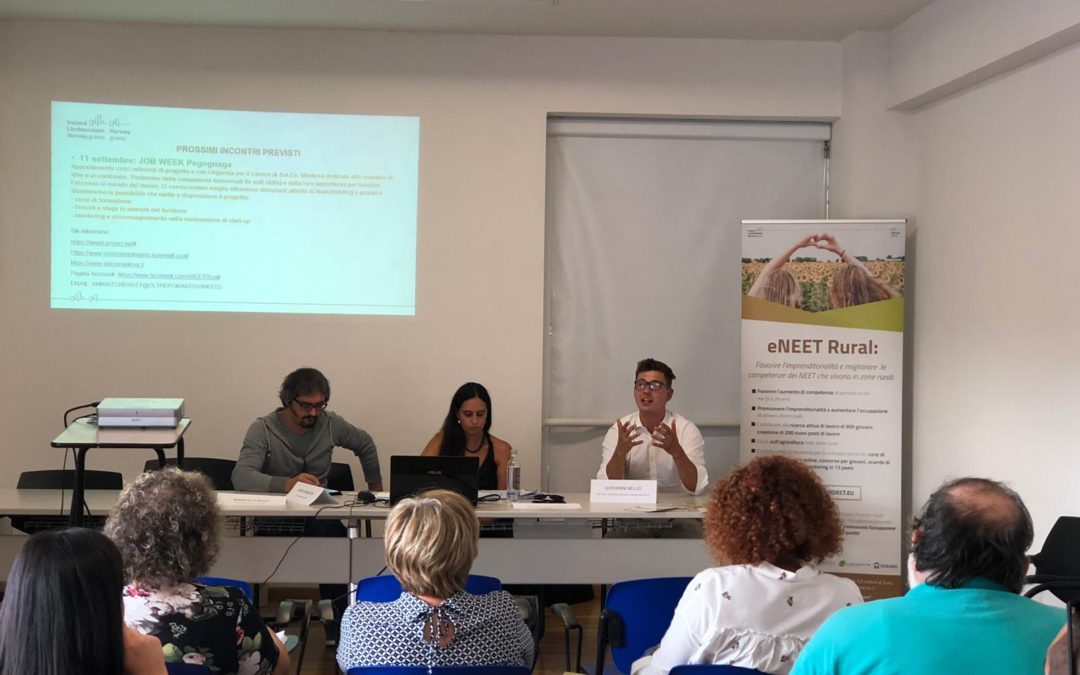 Evento “PROGETTO eNEET RURAL. COLTIVARE NUOVI ORIZZONTI: TERRITORIO, GIOVANI, OPPORTUNITÀ”