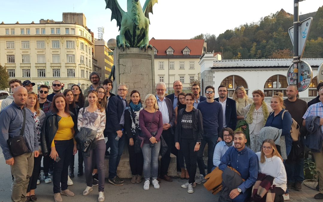 eNEET Rural partners, stakeholders and young NEETs met in Ljubljana for the 1st Annual Event